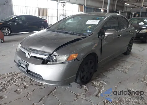 2008 Honda Civic Lx из США, поврежденный, VIN 1HGFA16578L020709
